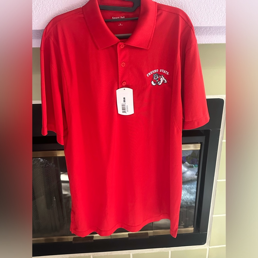 FRESNO STATE POLO SHIRT(LARGE) ❤️ NWT